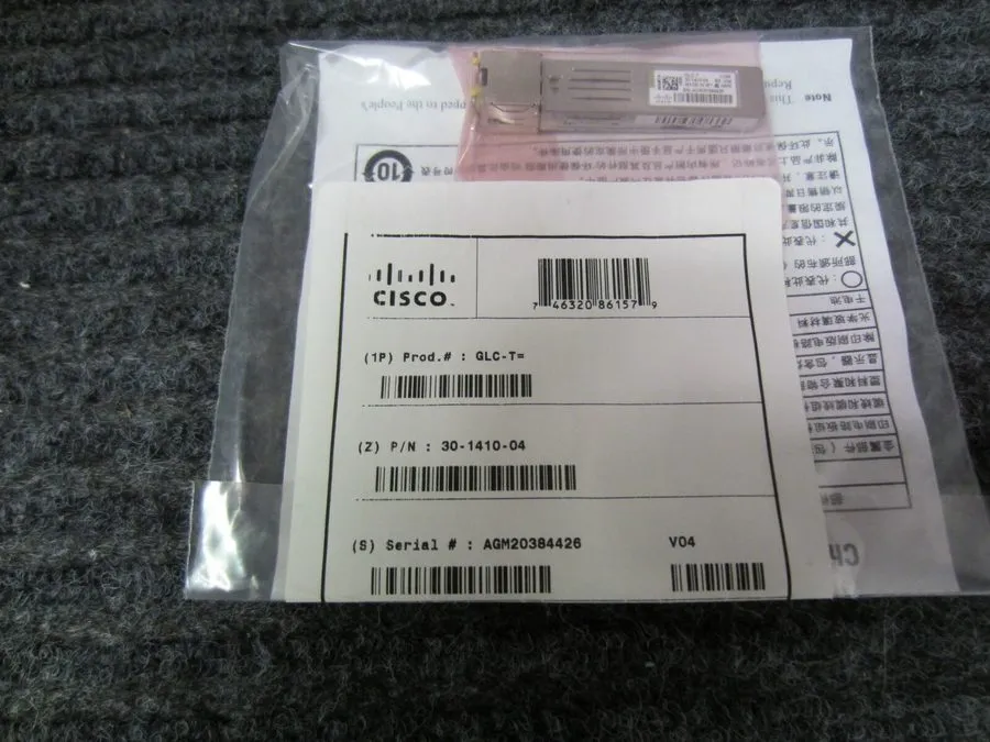 Коммутатор Cisco GLC-T 30-1410-04 SFP Optical Transceiver Switch Module