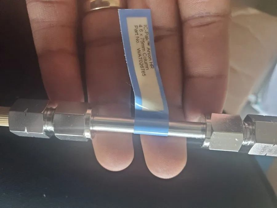 Хроматографическая колонка Waters IC-Pak Anion HR P/N# WAT026765 4.6 x 75mm HPLC — фото лота 1