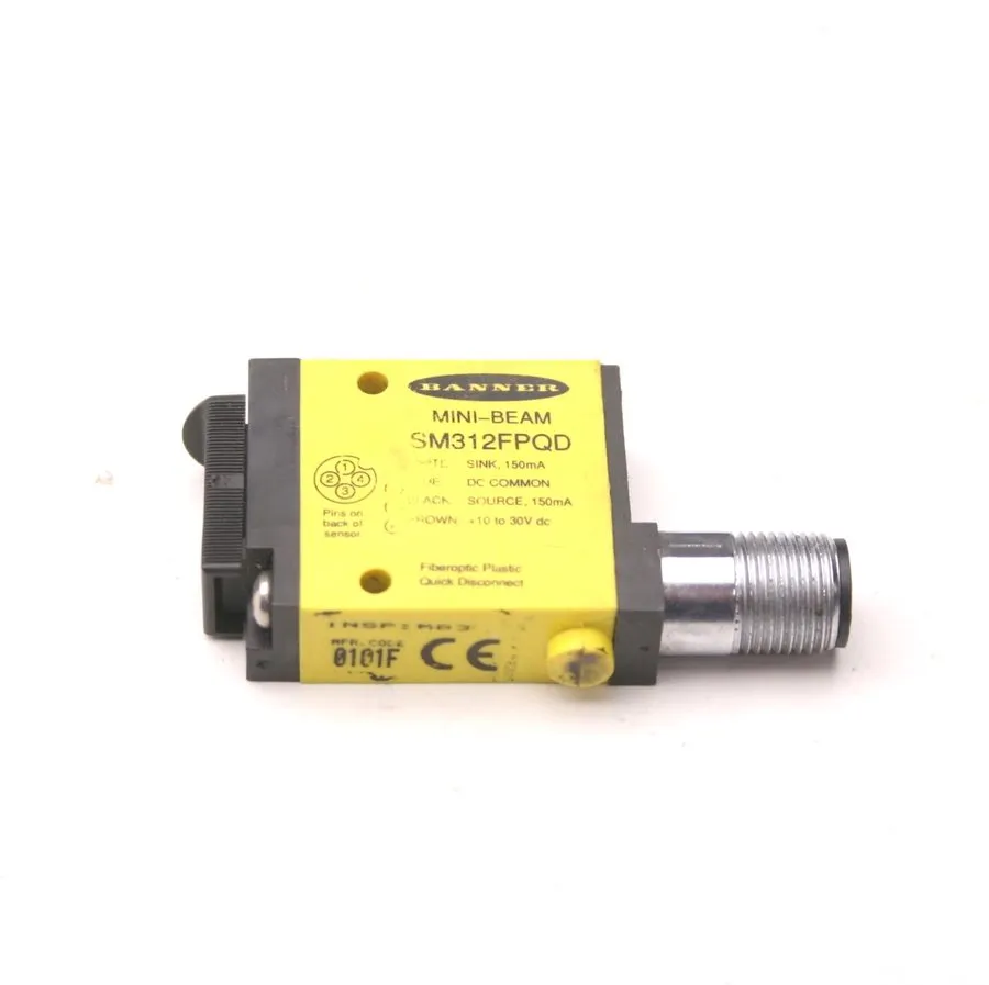 Фотоэлектрический датчик Banner SM312FPQD Photoelectric Sensor, 1ms Response Tim