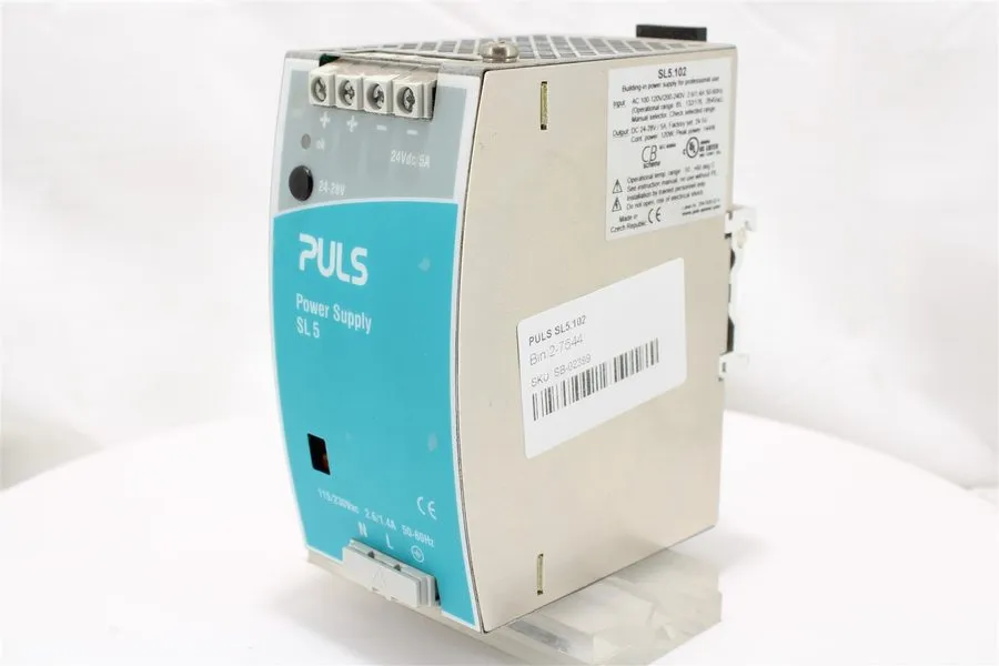 Блок питания Puls SL5.102 Power Supply 100-120V/200-240V 2.6/1.4A DIN Rail Mount