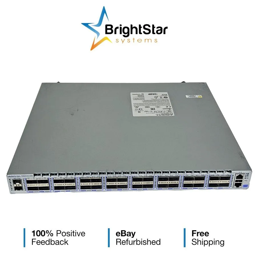 Коммутатор Arista DCS-7060CX2-32S-F Arista 7060X2, 32x100GbE QSFP & 2xSFP+ switc