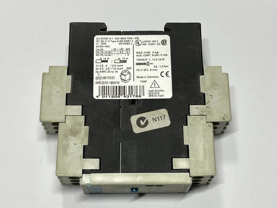 Реле защиты SIEMENS 3RN1013-1BW10 Motor Protection Relay