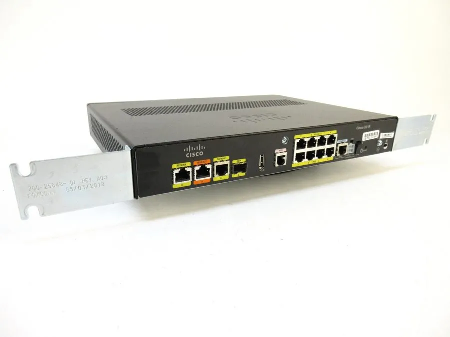 Маршрутизатор CISCO C891F-K9 891F Gigabit Integrated Service Router 8-Port