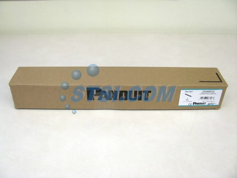 Патч-панель Panduit DP24688TGY Patch Panel, Cat 6, Rack Mt, 24 Port