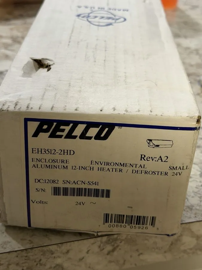 Камера PELCO EH3512-2HD Security Camera Housing NEMA Type 4 Outdoor Enclosure
