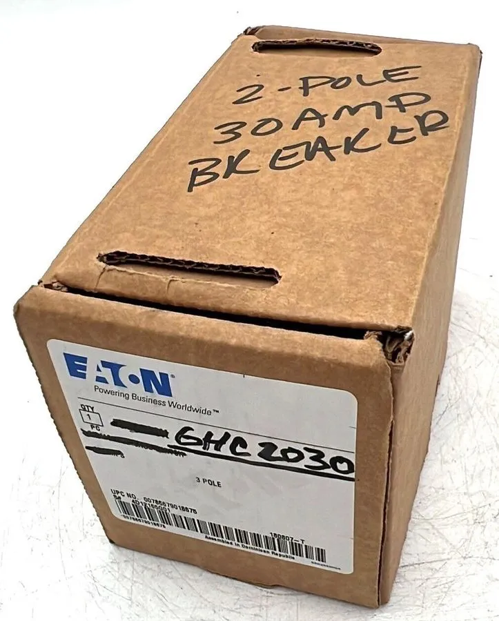 Автоматический выключатель Cutler Hammer GHC2030 30A 2 Pole Industrial Circuit B
