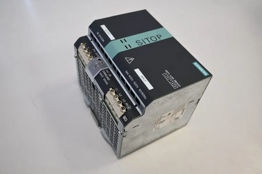 Блок питания SIEMENS 6EP1436-3BA00 SITOP MODULAR 20A POWER SUPPLY 24VDC 3PHASE