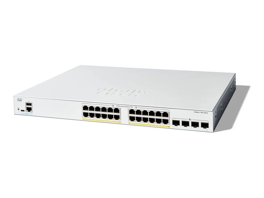 Коммутатор .Cisco Catalyst C1300-24FP-4X Switch