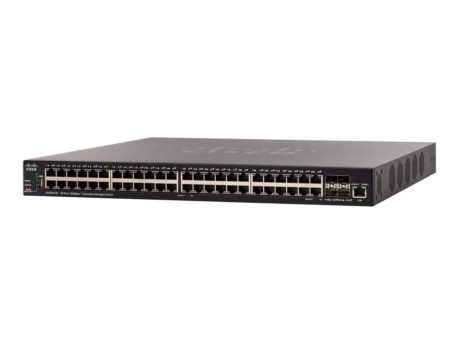 Коммутатор Cisco SX350X-52-K9 Switch