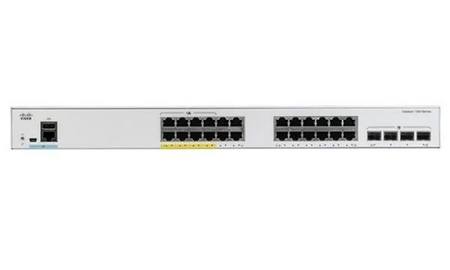 Коммутатор Cisco C1000-24T-4X-L 24 Ports Managed Switch