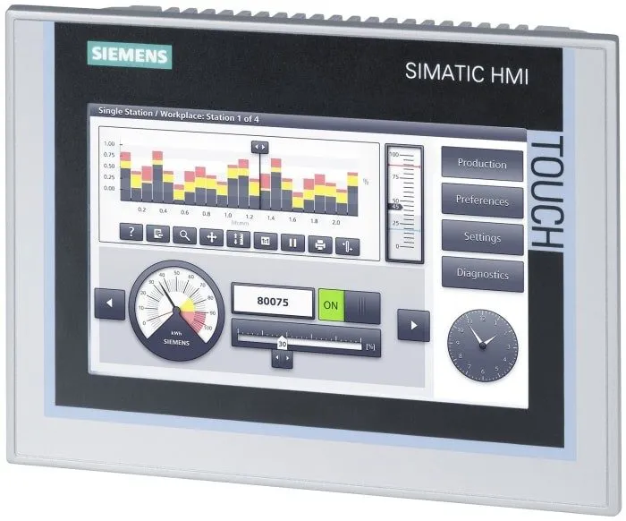 Панель оператора Siemens TP700 Comfort Simatic HMI Panel 6AV2 124-0GC01-0AX0
