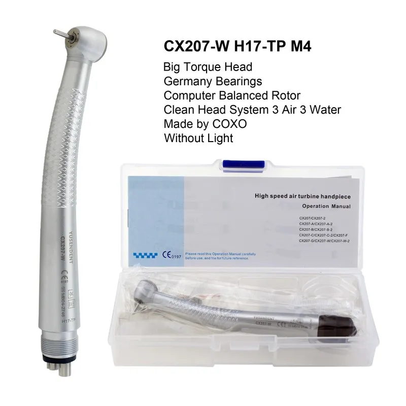 Стоматологический наконечник COXO Dental Handpiece High Speed 4 Hole Midwest CX2