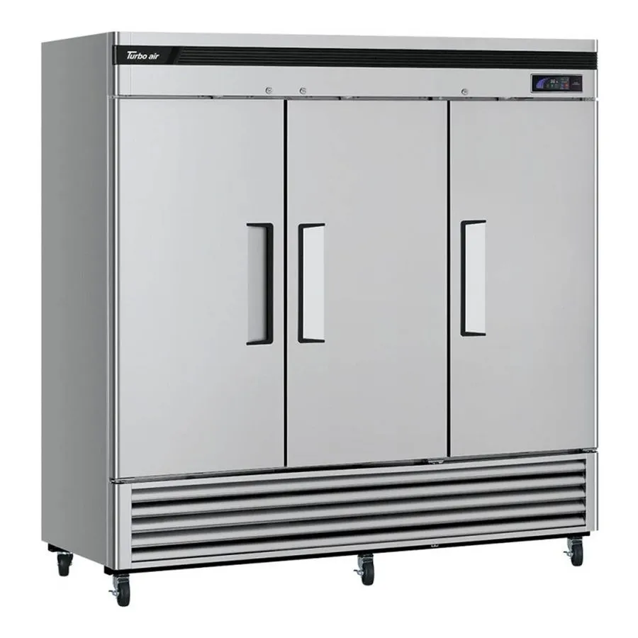 Холодильный шкаф Turbo Air TSR-72SD-N 81" 3-Section Super Deluxe Reach-In Refrig — фото лота 1