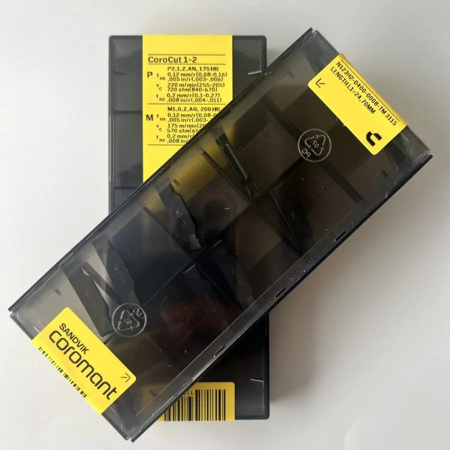 Режущий инструмент SANDVIK N123H2-0400-0008-TM 1105 Carbide Inserts Grooving Ins