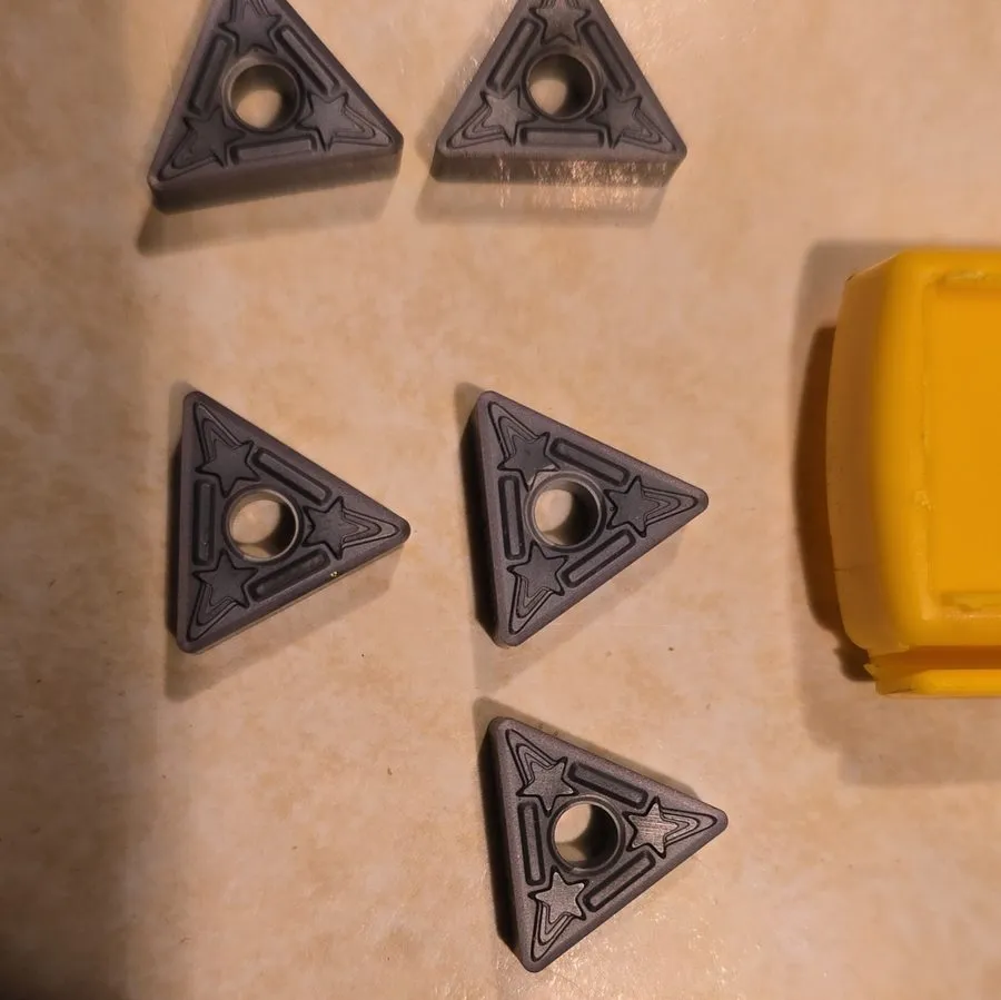 Режущий инструмент Kennametal TNMG 160404LF KC5010 Carbide Indexable Turning Ins — фото лота 1