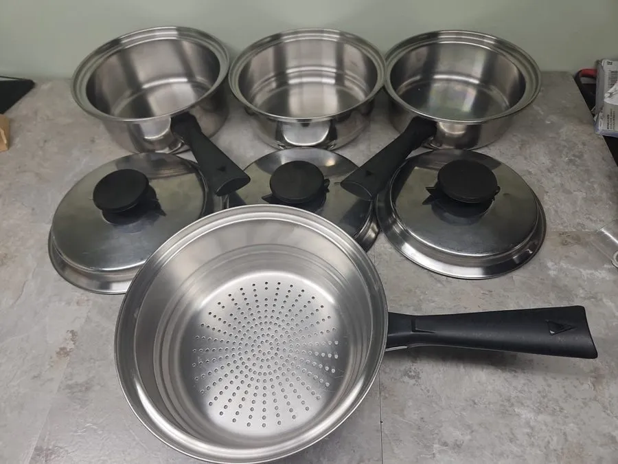 Медицинское оборудование Heavy MCM 304 Surgical Stainless Steel Waterless Cookwa — фото лота 2