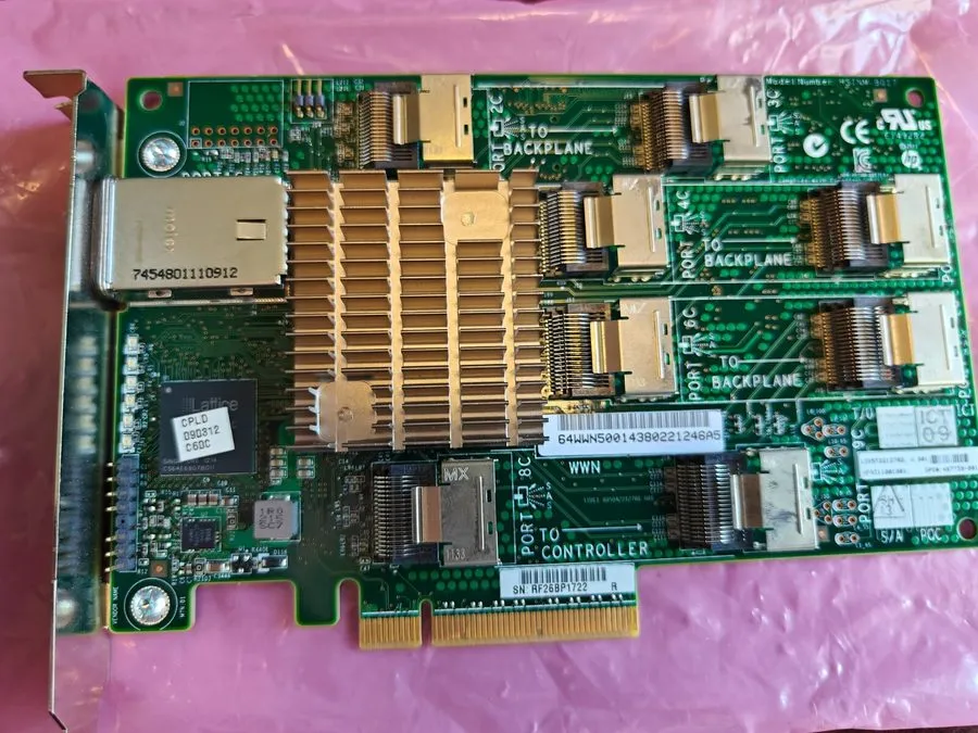 Экспандер HP 468406-B21 487738-001 468405-001 24BAY 3GB sas expander card 468405