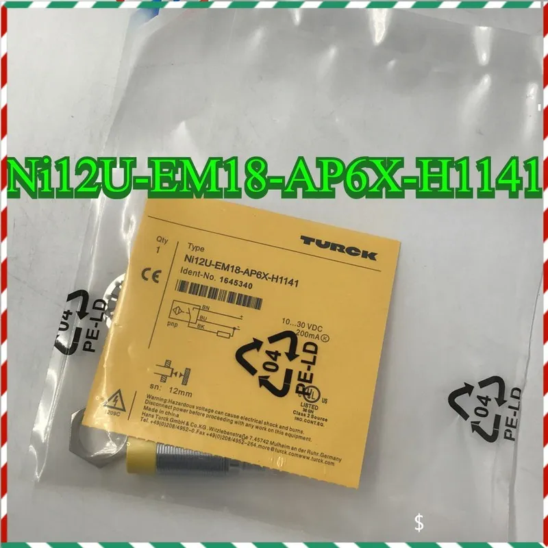 Датчик приближения TURCK NI12U-EM18-AP6X-H1141 PROXIMITY SENSOR 30VDC