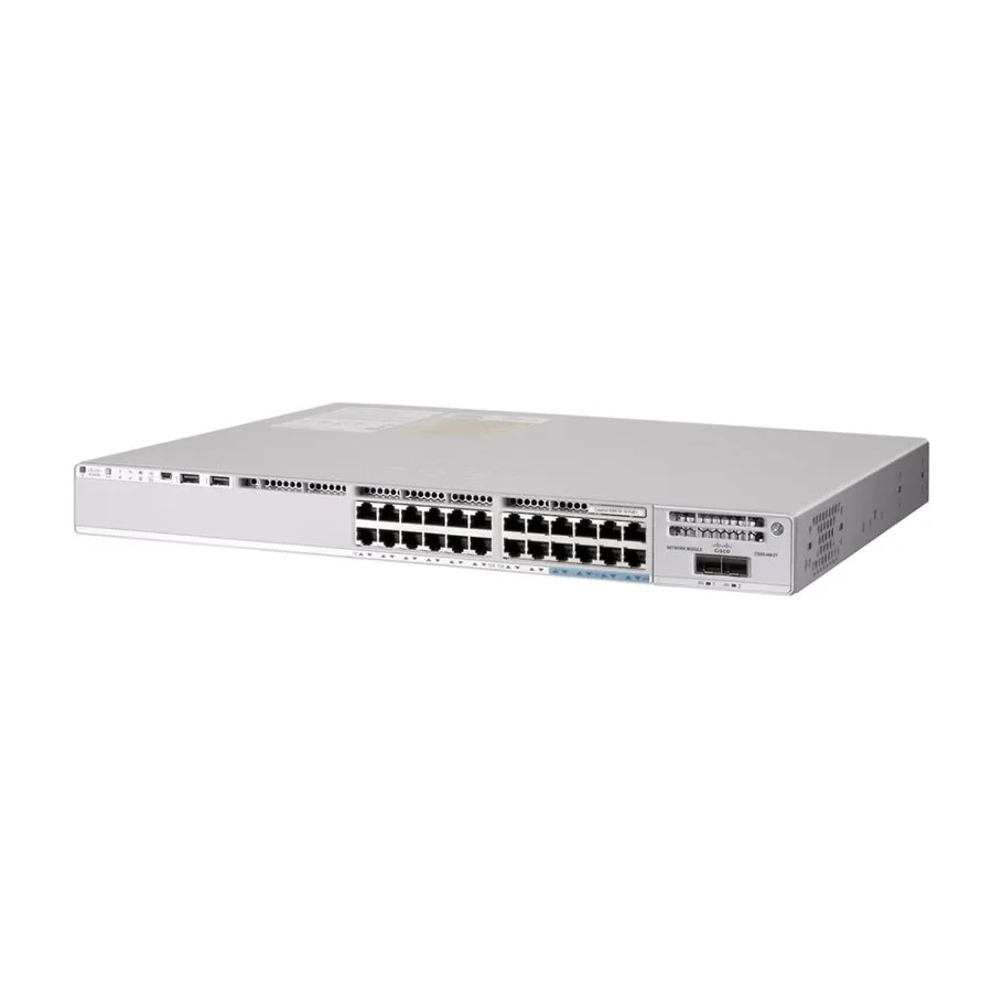 Коммутатор Cisco C9200-24PXG-E 24 Port 8xmGig 16x1G PoE+ Network Essentials Swit