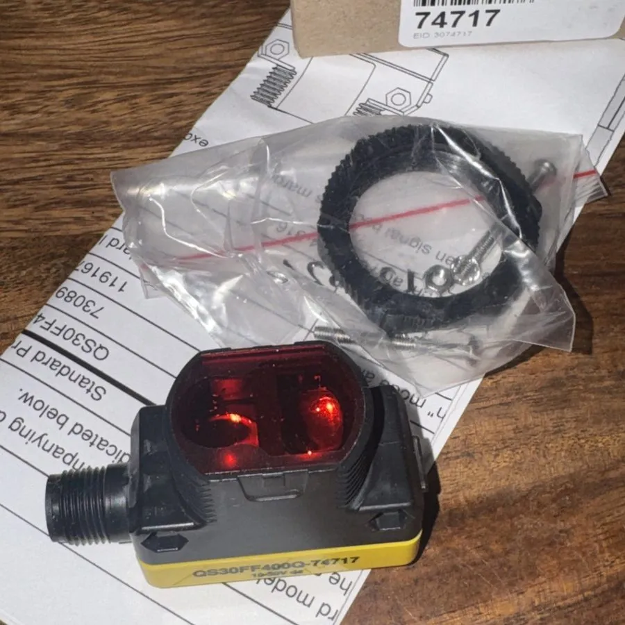 Фотоэлектрический датчик Banner QS30FF400Q Photoelectric switch sensor — фото лота 4