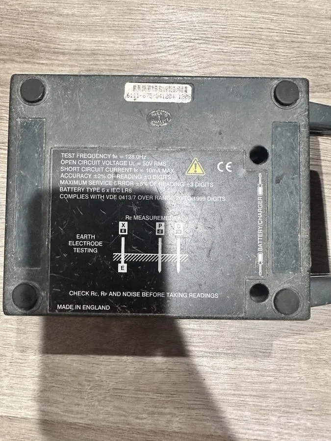 Тестер Ideal, 61-788, 3 Pole Megger Earth Resistance Tester — фото лота 2
