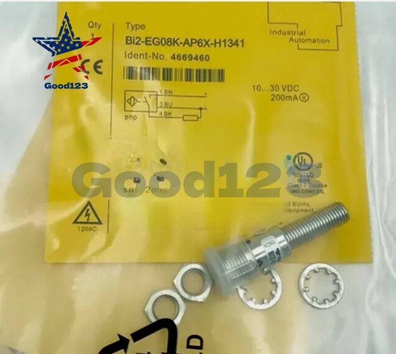 Датчик приближения Turck BI2-EG08K-AP6X-H1341 Inductive Proximity Sensor, 2mm, 1