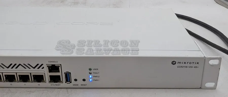 Маршрутизатор Mikrotik CCR2116-12G-4S+ Cloud Core Router 16GB 13xGb 4xSFP+
