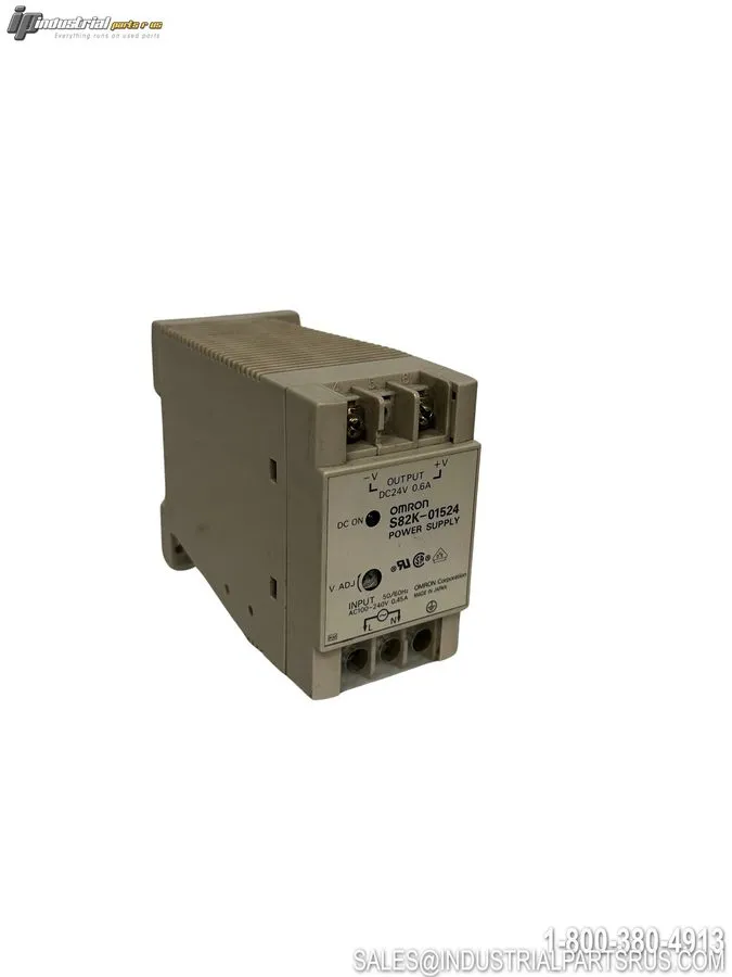 Блок питания OMRON S82K-01524 Switching Power Supply 15W 24VDC DIN Rail Terminal — фото лота 1