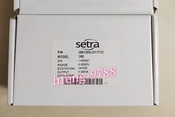 Датчик давления Setra 266 Differential Pressure Transmitter 2661250LD11T1C 0-250