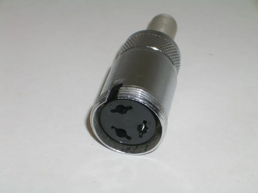 Разъём AMPHENOL 91-MC3F FEMALE MICROPHONE CONNECTOR 3 POSITION AUDIO — фото лота 2