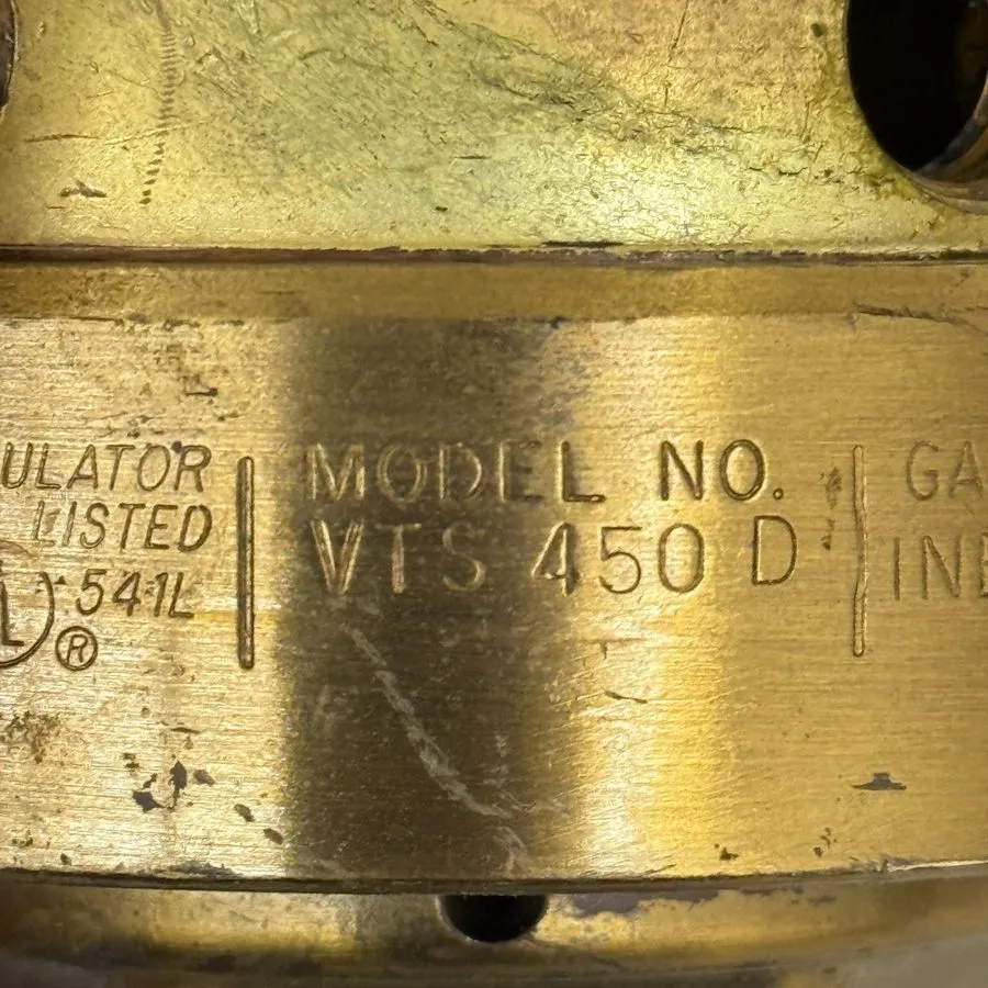 Трубопроводная арматура VTS450D / COMPRESSED GAS REGULATOR / VICTOR EQUIPMENT CO