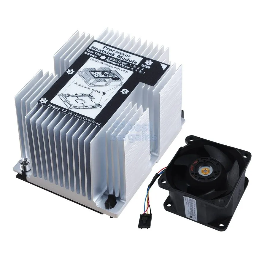 Вентилятор Lenovo Thinksystem SR550 Server CPU Cooling Fan 01KP642 Heatsink 01KP — фото лота 1