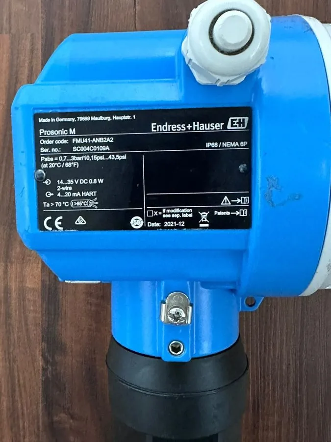 Ультразвуковой датчик Endress+Hauser Prosonic M FMU41-ANB2A2 Ultrasonic Level Tr — фото лота 1