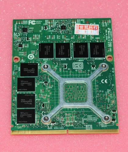 GPU-ускоритель Nvidia Quadro K4100M 4GB DDR5 MXM B 适用于惠普 8760W 8770W DELL M6700 