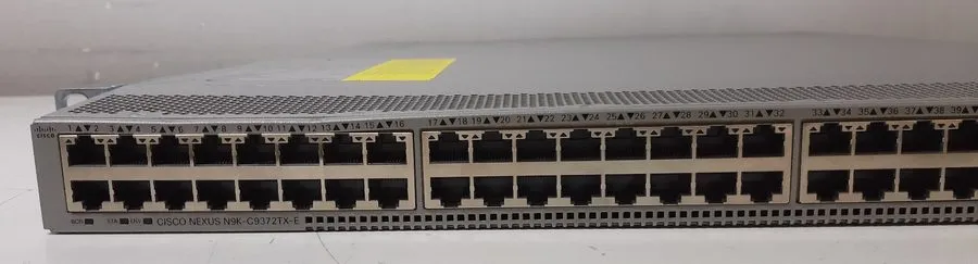 Коммутатор Cisco N9K-C9372TX-E 48-Port Nexus 9300 1/10GB Switch, Dual AC