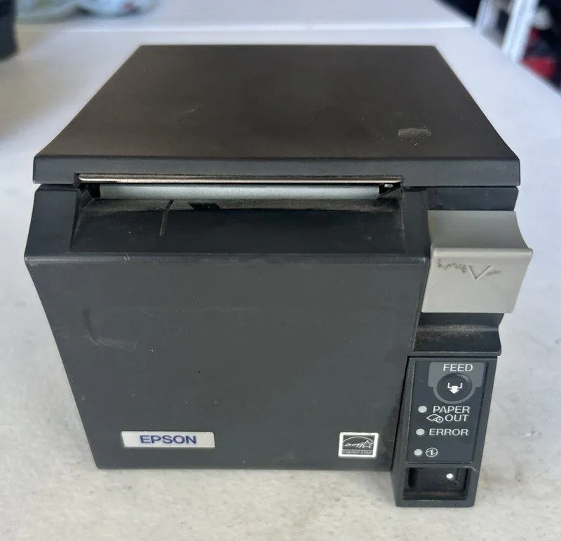 Принтер этикеток Epson TM-T70 POS Thermal Receipt USB Printer M225A Dark Gray Au