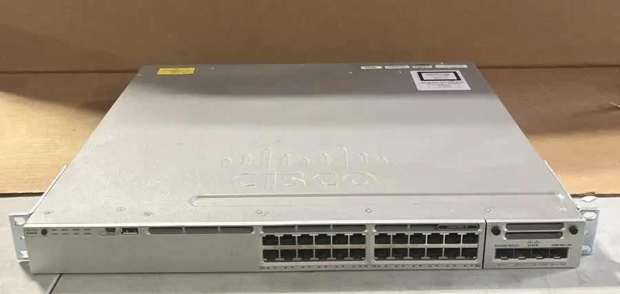 Коммутатор Cisco Catalyst WS-C3850-24T-E Switch 24 Port Gigabit 350W 30 DAYS