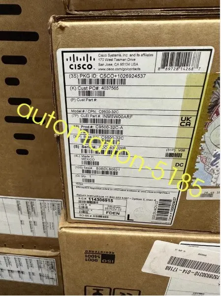 Коммутатор Cisco Catalyst C9500-32C-A 32-Port 100G Advantage Managed Switch