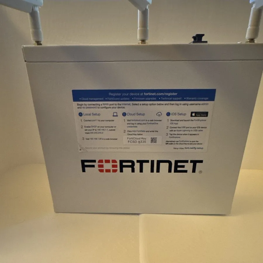 Межсетевой экран Fortinet FortiWiFi 81F-2R-POE Network Security Firewall Applian — фото лота 1
