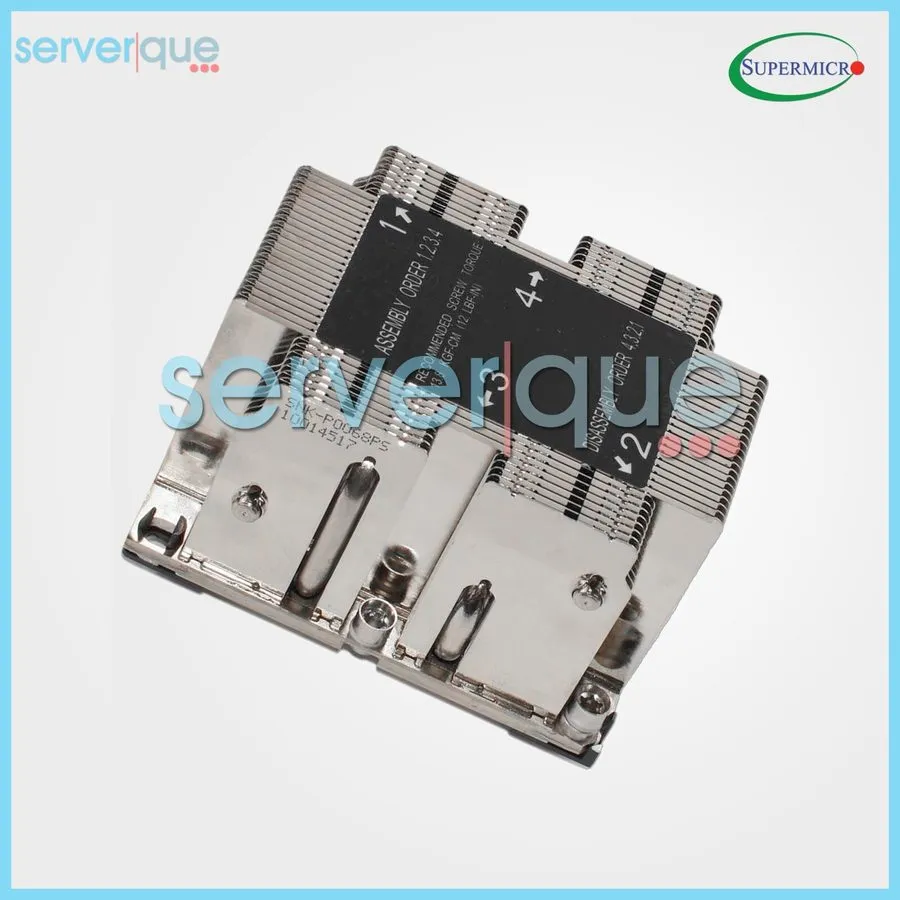 Радиатор Supermicro SNK-P0068PS LGA3647 2U Passive CPU Cooler Heatsink
