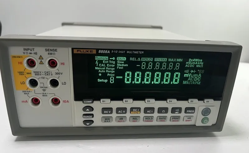 Мультиметр Fluke 8808A Digital Multimeter, 5.5 (5 & 1/2) Digits, Dual Display