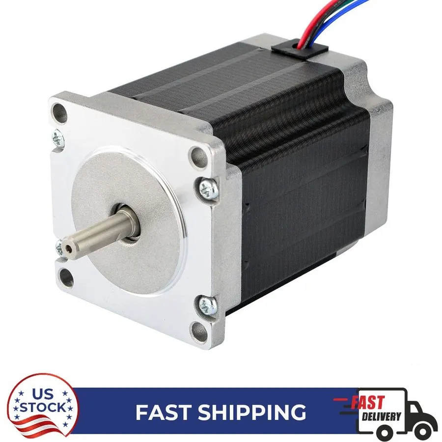 Электродвигатель Nema 23 Stepper Motor 2.8A 1.9Nm (269oz.in) 76mm Length with 8m