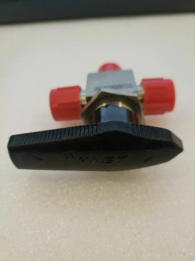 Клапан Swagelok SS-43XVCR4 3-Way Ball Valve, 2500 PSI, 172 BAR, 453847