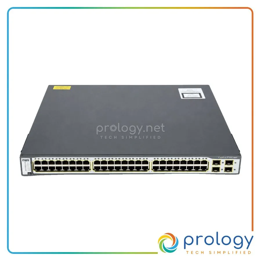 Коммутатор Cisco WS-C3750G-48TS-E 48 Port Gigabit Switch Fully IOS 12.2.55-SE12