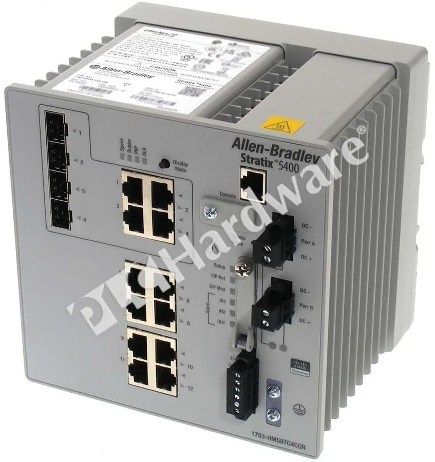 Коммутатор Allen-Bradley 1783-HMS8TG4CGR Stratix 5700 Managed Ethernet Switch — фото лота 2