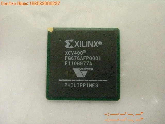 Микросхема ПЛИС XCV400-4FG676I Xilinx Virtex IC,FPGA,10800-CELL,CMOS,BGA, 676PIN — фото лота 1
