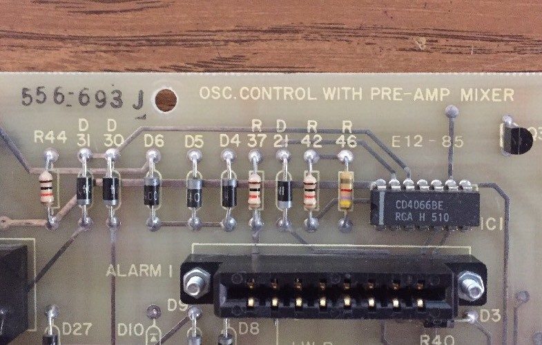 Плата Simplex 556-693 OSC Control Board With Pre-Amp Mixer Fire Alarm