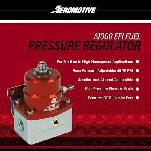 Привод Aeromotive A1000-6 Injected Bypass Adjustable Fuel Pressure Regulator 131