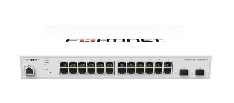 Коммутатор FORTINET 24-PORT GBE 12-PORT POE & 2-PORT SFP SECURE ACESS SWITCH FS-