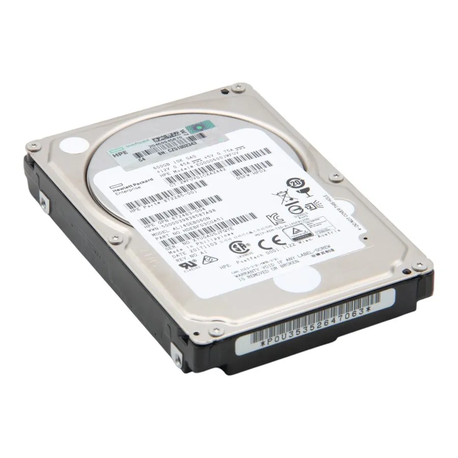 Жёсткий диск HP EG000600JWFUV HDD 600GB SAS 12Gb/s 10K 2.5" 872285-001 512 b/s — фото лота 1